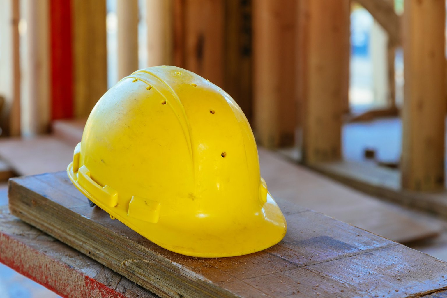 Safety construction concept safety first